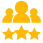 person icon yellow